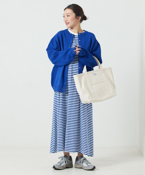 FREAK'S STORE(フリークスストア)の「【限定展開】スナップカーディガン(カーディガン/ボレロ・レディース・ブラック/ベージュ/レッド/グリーン/ブルー/パープル/オフホワイト・フリ-)」の10枚目の写真