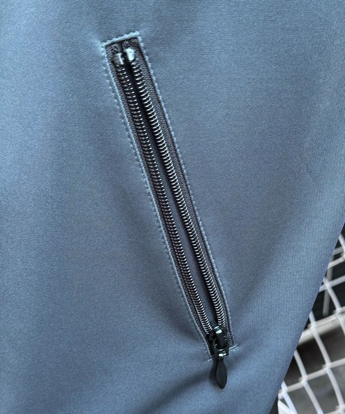 24AW 新色追加【セットアップ対応】'WEB限定' ビッグシルエット ワンポイント刺繍 袖ラインジャージ トラックジャケット【Confirm】（ジャージ）｜Confirm（コンファーム）