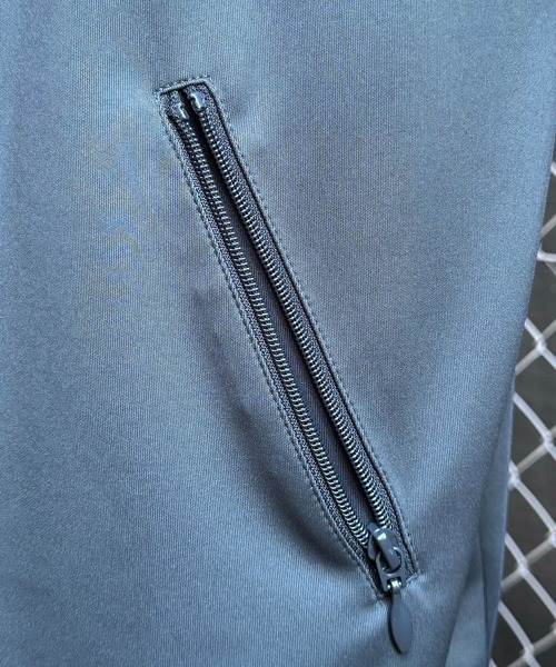 24AW 新色追加【セットアップ対応】'WEB限定' ビッグシルエット ワンポイント刺繍 袖ラインジャージ トラックジャケット【Confirm】（ジャージ）｜Confirm（コンファーム）