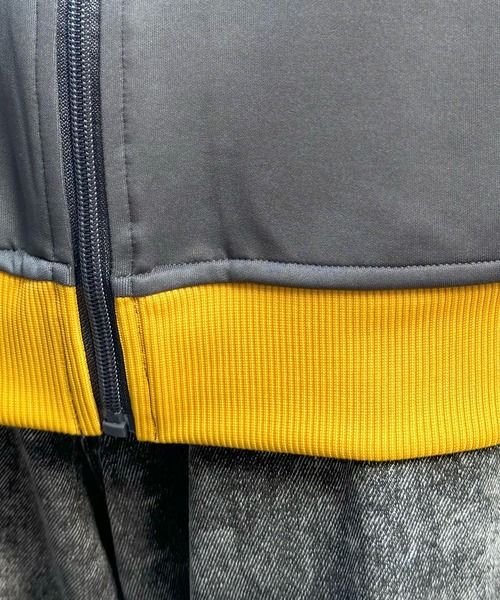 24AW 新色追加【セットアップ対応】'WEB限定' ビッグシルエット ワンポイント刺繍 袖ラインジャージ トラックジャケット【Confirm】（ジャージ）｜Confirm（コンファーム）