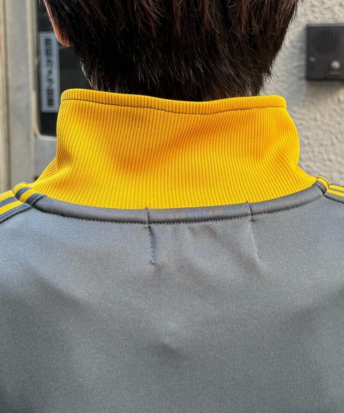 24AW 新色追加【セットアップ対応】'WEB限定' ビッグシルエット ワンポイント刺繍 袖ラインジャージ トラックジャケット【Confirm】（ジャージ）｜Confirm（コンファーム）