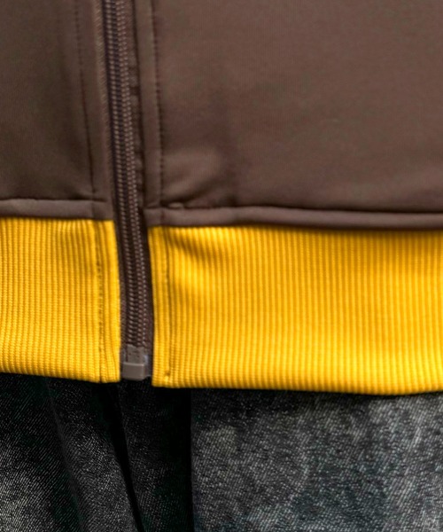 24AW 新色追加【セットアップ対応】'WEB限定' ビッグシルエット ワンポイント刺繍 袖ラインジャージ トラックジャケット【Confirm】（ジャージ）｜Confirm（コンファーム）