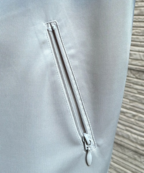 24AW 新色追加【セットアップ対応】'WEB限定' ビッグシルエット ワンポイント刺繍 袖ラインジャージ トラックジャケット【Confirm】（ジャージ）｜Confirm（コンファーム）