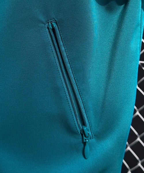 24AW 新色追加【セットアップ対応】'WEB限定' ビッグシルエット ワンポイント刺繍 袖ラインジャージ トラックジャケット【Confirm】（ジャージ）｜Confirm（コンファーム）