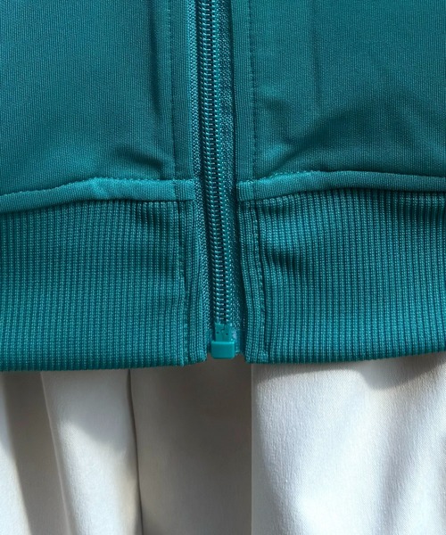 24AW 新色追加【セットアップ対応】'WEB限定' ビッグシルエット ワンポイント刺繍 袖ラインジャージ トラックジャケット【Confirm】（ジャージ）｜Confirm（コンファーム）