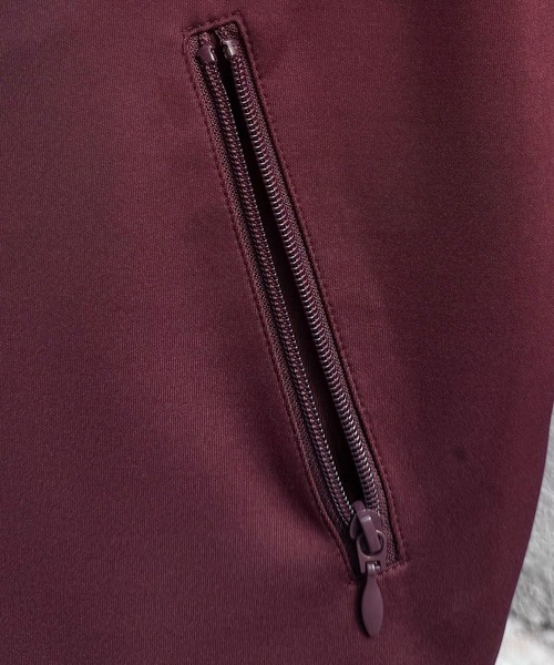 24AW 新色追加【セットアップ対応】'WEB限定' ビッグシルエット ワンポイント刺繍 袖ラインジャージ トラックジャケット【Confirm】（ジャージ）｜Confirm（コンファーム）