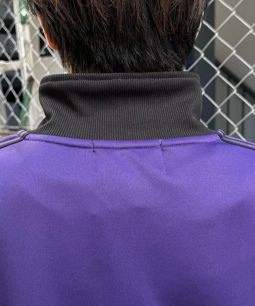 24AW 新色追加【セットアップ対応】'WEB限定' ビッグシルエット ワンポイント刺繍 袖ラインジャージ トラックジャケット【Confirm】（ジャージ）｜Confirm（コンファーム）