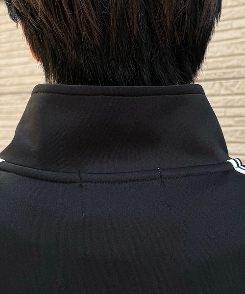 24AW 新色追加【セットアップ対応】'WEB限定' ビッグシルエット ワンポイント刺繍 袖ラインジャージ トラックジャケット【Confirm】（ジャージ）｜Confirm（コンファーム）