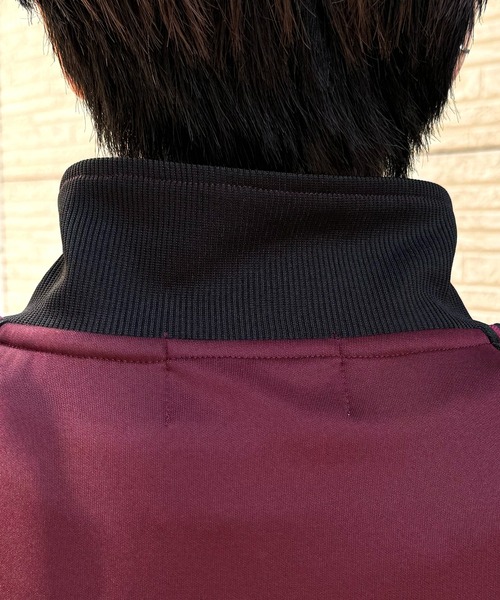 24AW 新色追加【セットアップ対応】'WEB限定' ビッグシルエット ワンポイント刺繍 袖ラインジャージ トラックジャケット【Confirm】（ジャージ）｜Confirm（コンファーム）