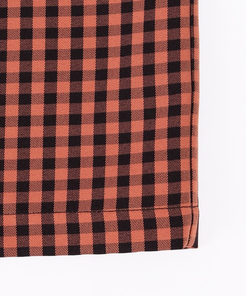 WC(ダブル シー)の「ブラックギンガムパンツ(スラックス・レディース・レッド/オレンジ/グリーン・FREE)」の16枚目の写真