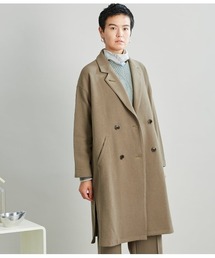 SIPULI | 【手洗い可能】Double Face Jersey ダブルブレストコート(チェスターコート)