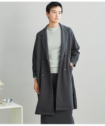 SIPULI | 【手洗い可能】Double Face Jersey ダブルブレストコート(チェスターコート)