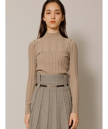 タートルリブニット