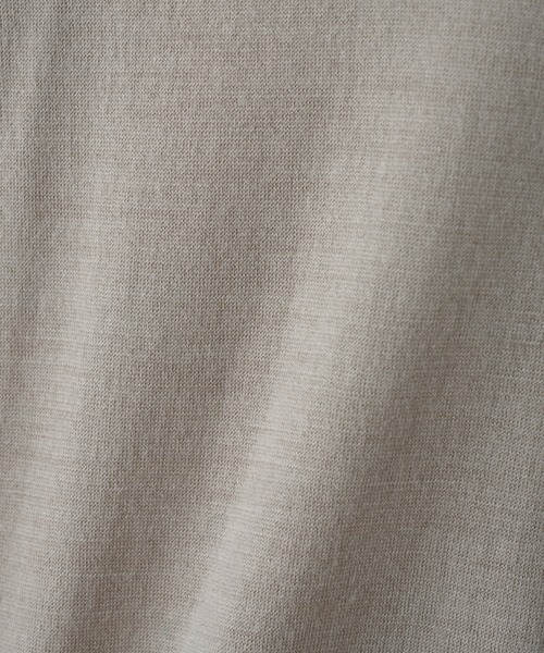 BEARDSLEY（ビアズリー）の「袖チェックカットソー（Tシャツ