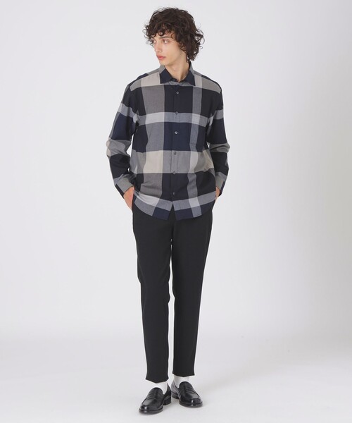 ビックスケールクレストブリッジチェックパイル　セットアップ BLACK LABEL CRESTBRIDGE（ブラックレーベル・クレストブリッジ