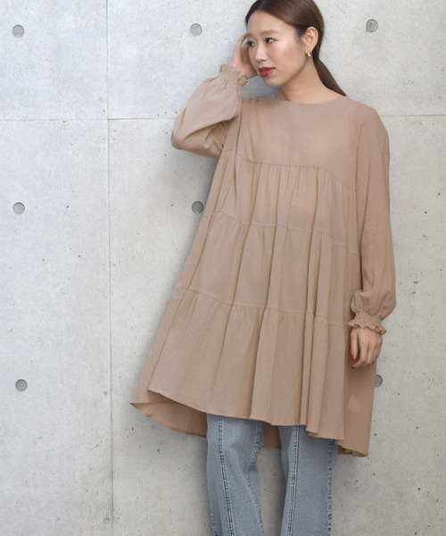 ブランド古着 長袖ワンピース ワンピース W Closet ダブルクローゼット のファッション通販 Zozoused