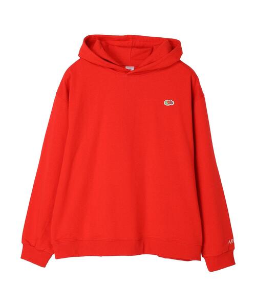 FRUIT OF THE LOOM(フルーツオブザルーム)の「【FRUIT OF THE LOOM】AH EXCLUSIVE LOGO FOODIE(パーカー・レディース・レッド/グリーン/オレンジ/パープル・M/L)」の16枚目の写真