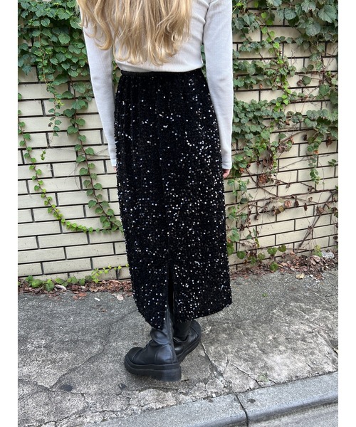 WC（ダブル シー）の「スパンコールスカート（スカート・レディース・シルバー/ブラック/ピンク・FREE）」の19枚目の写真