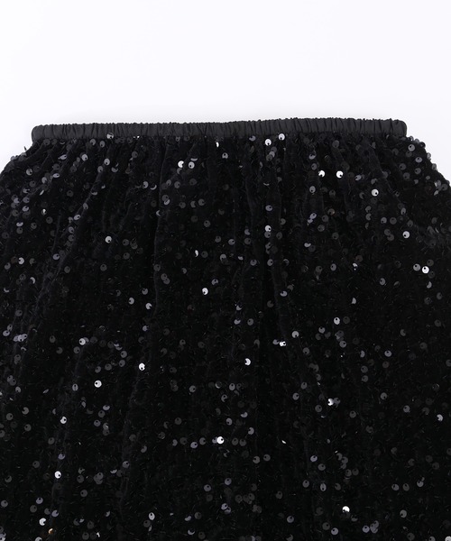 WC（ダブル シー）の「スパンコールスカート（スカート・レディース・シルバー/ブラック/ピンク・FREE）」の7枚目の写真