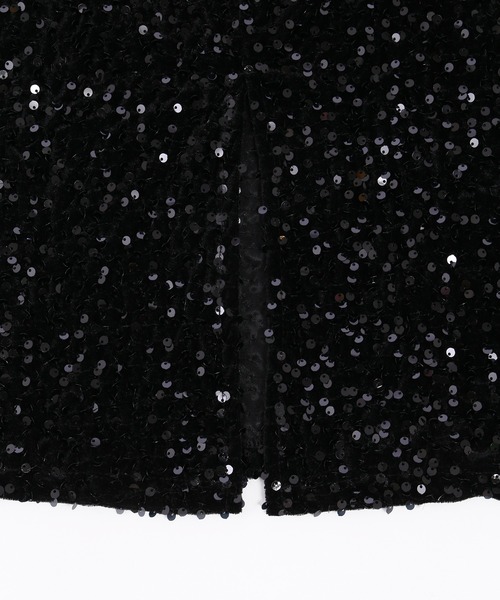 WC（ダブル シー）の「スパンコールスカート（スカート・レディース・シルバー/ブラック/ピンク・FREE）」の5枚目の写真