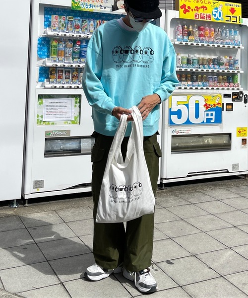CPCM(シーピーシーエム)の「CPCM × ブルーハムハム 4WAYスウェット(スウェット・メンズ・ブルー/グレー/ピンク・FREE)」の6枚目の写真