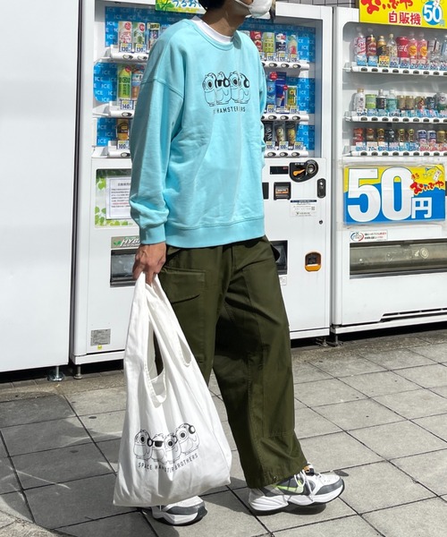 CPCM(シーピーシーエム)の「CPCM × ブルーハムハム 4WAYスウェット(スウェット・メンズ・ブルー/グレー/ピンク・FREE)」の7枚目の写真