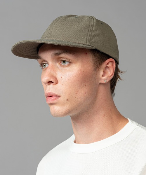 MR.OLIVE(ミスターオリーブ)の「MR.OLIVE ミスターオリーブ / Racal ラカル コラボレーションヴィンテージナイロンベースボールキャップ / M-224103(キャップ・メンズ・ネイビー/カーキ/ブラック・FREE)」の4枚目の写真