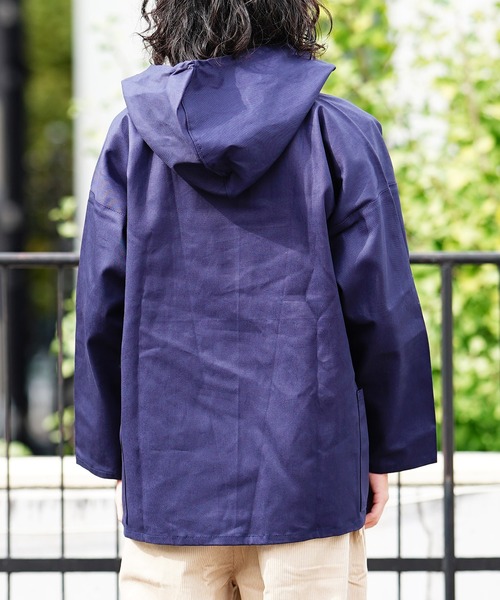 スモックパーカー SMOCK NAVY BLUE スモックパーカー SMOCK NAVY BLUE