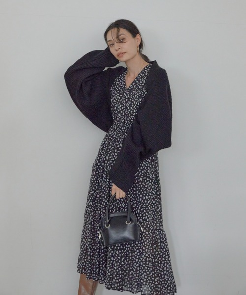 ACYM（アシーム）の「Multi pattern long ワンピース（ワンピース・レディース・ブラック/ブラウン・FREE）」の7枚目の写真