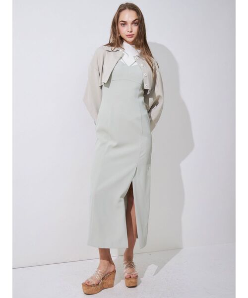 MERCURYDUO（マーキュリーデュオ）の「アメスリリブニット（ニット/セーター・レディース・オフホワイト/ブルー/チャコールグレー/ブラック/レッド・FREE）」の7枚目の写真