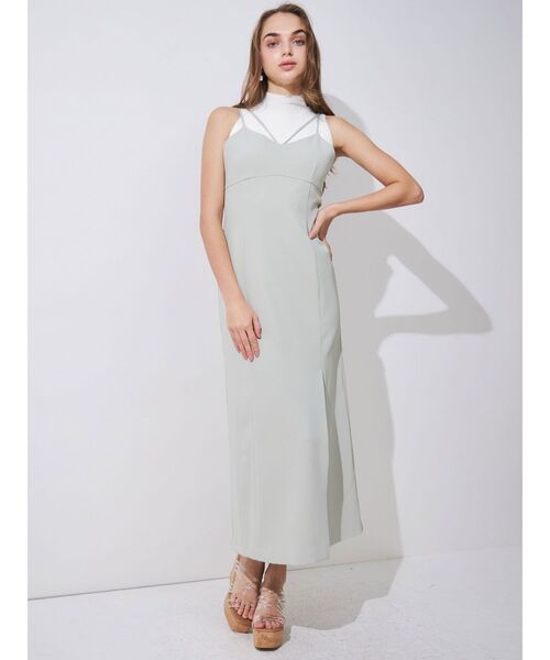 MERCURYDUO（マーキュリーデュオ）の「アメスリリブニット（ニット/セーター・レディース・オフホワイト/ブルー/チャコールグレー/ブラック/レッド・FREE）」の10枚目の写真