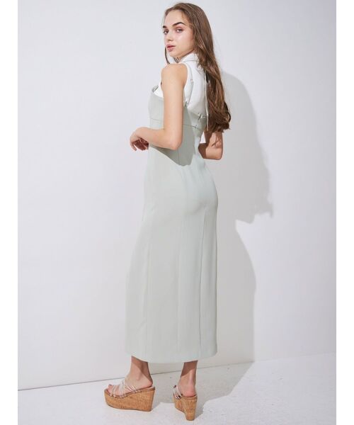 MERCURYDUO（マーキュリーデュオ）の「アメスリリブニット（ニット/セーター・レディース・オフホワイト/ブルー/チャコールグレー/ブラック/レッド・FREE）」の12枚目の写真