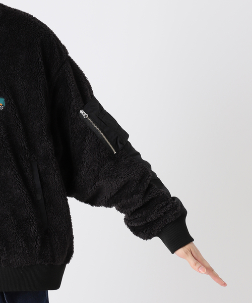 JOURNAL STANDARD relume（ジャーナルスタンダード　レリューム）の「【FROST PROOF / フロストプルーフ】別注 光電子フリース プルオーバー（スウェット・メンズ・ブラック/ベージュ・MEDIUM/LARGE）」の21枚目の写真