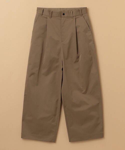 BEAMS LIGHTS(ビームスライツ)の「BEAMS LIGHTS / テックコットン ワイドパンツ(その他パンツ・メンズ・ブラック/ベージュ・S/M/L/XL)」の8枚目の写真