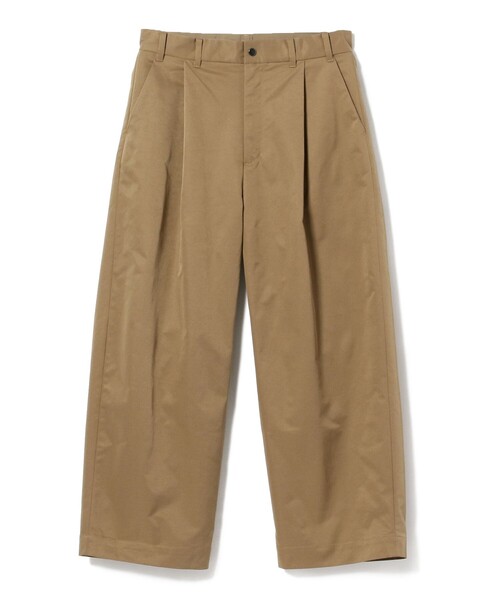 BEAMS LIGHTS(ビームスライツ)の「BEAMS LIGHTS / テックコットン ワイドパンツ(その他パンツ・メンズ・ブラック/ベージュ・S/M/L/XL)」の9枚目の写真