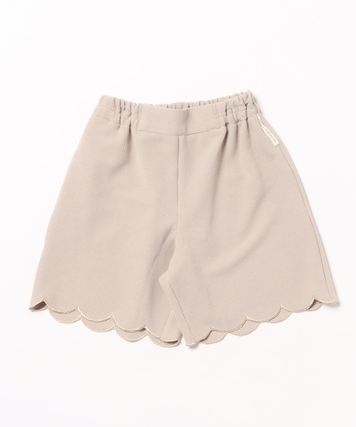 trois lapins kp（トロワラパンケーピー）の「Wフェイス ショートパンツ(100～130)（その他パンツ・キッズ・レモンイエロー/ブルー系その他/ベージュ・110cm/120cm/130cm）」の2枚目の写真