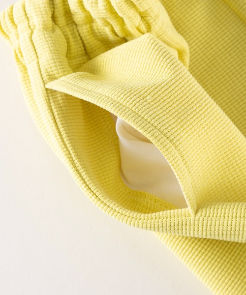 trois lapins kp（トロワラパンケーピー）の「Wフェイス ショートパンツ(100～130)（その他パンツ・キッズ・レモンイエロー/ブルー系その他/ベージュ・110cm/120cm/130cm）」の10枚目の写真