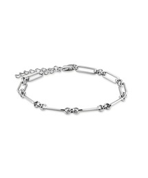 《ROSEFIELD JEWELRY/ローズフィールド ジュエリー》マルチリンク ブレスレット シルバー