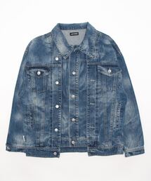 GGD SELECT | Bleach Denim Double Jacket(デニムジャケット)