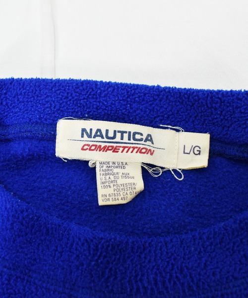 NAUTICA(ノーティカ)の「【ヴィンテージ古着】90's NAUTICA / ノーティカ NAUTICA COMPETITION プルオーバー フリースジャケット USA製(その他トップス・メンズ・ブルー・LARGE)」の4枚目の写真