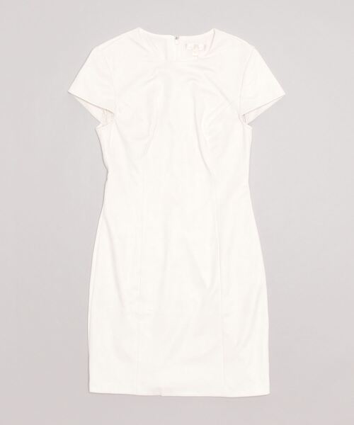 Guess（ゲス）の「Alma Faux-Suede Dress（ワンピース・レディース・クリーム/ネイビー・4/6/2）」の11枚目の写真