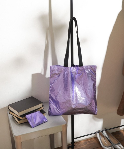 BAYFLOW（ベイフロー）の「BFメタリックリバーシブルトート（トート