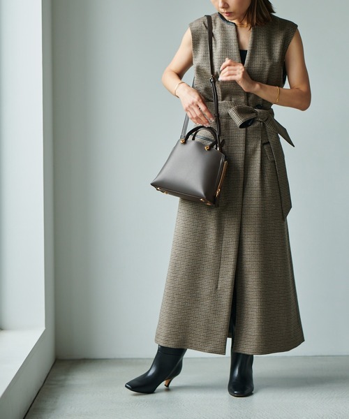 E'POR（エポール）の「【新色追加】【E'POR】 Y BAG Mini【雑誌掲載】（ハンドバッグ・レディース・チャコールグレー/ベージュ/ピンク/オレンジ/ブラック系その他/ホワイト系その他4/ダークブラウン/ライトグリーン/ブラウン系その他/ブラウン/ブルー系その他6/ブラック系その他3・FREE）」の17枚目の写真