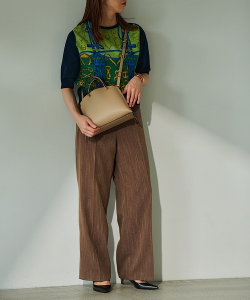 E'POR（エポール）の「【新色追加】【E'POR】 Y BAG Mini【雑誌掲載】（ハンドバッグ・レディース・チャコールグレー/ベージュ/ピンク/オレンジ/ブラック系その他/ホワイト系その他4/ダークブラウン/ライトグリーン/ブラウン系その他/ブラウン/ブルー系その他6/ブラック系その他3・FREE）」の20枚目の写真