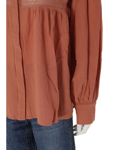 Ungrid(アングリッド)の「コットンタックボリュームブラウス(シャツ/ブラウス・レディース・ブラック/オフホワイト/オレンジ・FREE)」の21枚目の写真