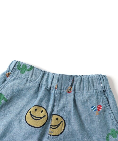 F.O.KIDS（エフオーキッズ）の「FOスマイル総柄セットアップ（セットアップ・キッズ・ベージュ/チャコール/サックスブルー・80/120/130/140/90/100/95/110）」の7枚目の写真