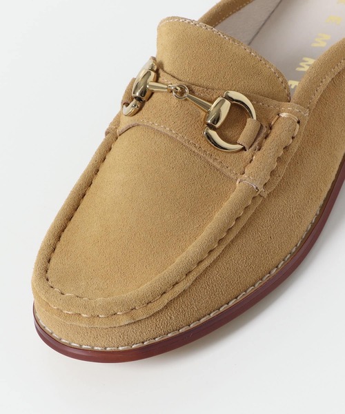 REMME(レメ)の「『別注』REMME×DOORS モカシンスリッパ(その他シューズ・レディース・ネイビー/ベージュ・37/38/36)」の10枚目の写真