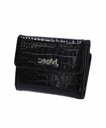 【激レア】未使用　MINI WALLET  SP別注コヨーテ　BYCRUISE X-girl - OLD ENGLISH LOGO BUCKLE FAUX LEATHER MINI WALLET