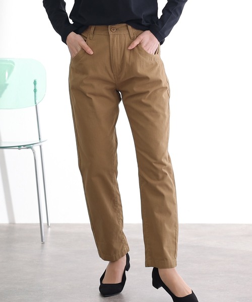 ハイライズテーパードパンツ（その他パンツ）｜ElegChic（エレグシック） 5,727円