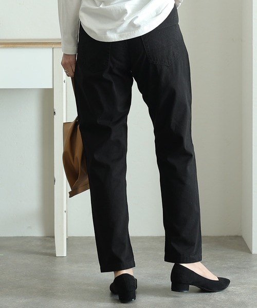 ElegChic(エレグシック)の「ハイライズテーパードパンツ(その他パンツ・レディース・カーキ/ブラック/ベージュ・M/L/XL/3L/4L)」の6枚目の写真